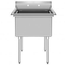 Load image into Gallery viewer, Compartment Commercial Kitchen Sink with Drain Strainer