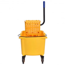 Load image into Gallery viewer, 31 Quart Side Mop Bucket Press Wringer
