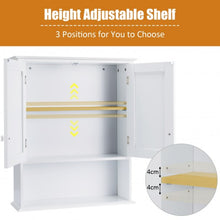 Load image into Gallery viewer, Wall-mounted Bathroom Medicine Cabinet-White