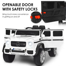 Load image into Gallery viewer, 12V Licensed Mercedes-Benz Kids Ride On Car-White