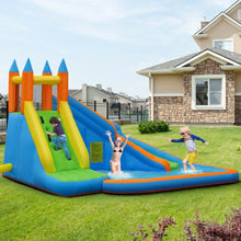 Load image into Gallery viewer, Inflatable Mighty Bounce House Jumper with Water Slide