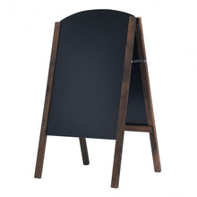 Load image into Gallery viewer, 31.5" Wood A-Frame Sidewalk Signage Chalkboard