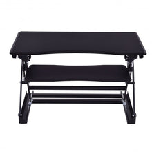 Load image into Gallery viewer, Height Adjustable Computer Desk Sit/Stand Desktop-White