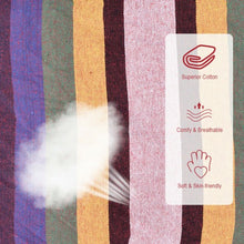 Load image into Gallery viewer, 4 Color Deluxe Hammock Rope Chair Porch Yard Tree Hanging Air Swing Outdoor-Red