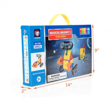 Load image into Gallery viewer, 51 Pcs Magnetic Tiles Building Blocks Set
