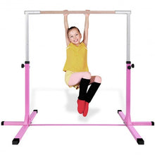 Load image into Gallery viewer, Adjustable Gymnastics Horizontal Bar for Kids