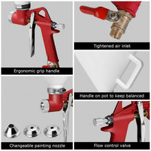 Load image into Gallery viewer, Air Hopper Spray Gun Texture Tool with 3 Nozzle