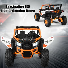 Load image into Gallery viewer, 12 V Electric Kids Ride-On Car 2-Seater SUV Off-Road UTV with Remote-White