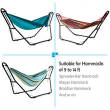 Load image into Gallery viewer, Multi-Use Universal Hammock Stand Adjustable Heavy Duty Hammock Frame