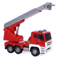 Load image into Gallery viewer, 1/18 5CH Remote Control Rescue Fire Engine Truck w/ Ladder