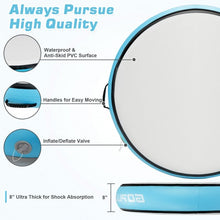 Load image into Gallery viewer, 40" Inflatable Round Gymnastic Mat Tumbling Floor Mat with Electric Pump-Blue