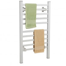 Load image into Gallery viewer, 2-in-1 150W Freestanding and Wall-mounted Towel Warmer Drying Rack with Timer