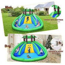 Load image into Gallery viewer, Inflatable Water Park Pool Bounce House Dual Slide Climbing