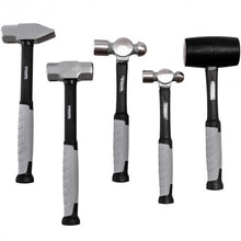 Load image into Gallery viewer, 5 Piece Professional Blacksmith Propane Forge Hammer Set