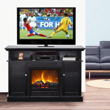 Load image into Gallery viewer, 42" Living Room TV Stand with Electric Fireplace
