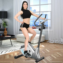 Load image into Gallery viewer, Magnetic Exercise Bike Upright Cycling Bike with LCD Monitor and Pulse Sensor