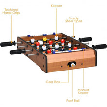 Load image into Gallery viewer, 20" Foosball Table Mini Tabletop Soccer Game