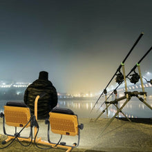 Load image into Gallery viewer, 200 W 20 000 lm LED Dual-Head Work Light with Stand