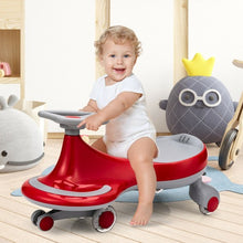 Load image into Gallery viewer, Wiggle Car Ride-on Toy with Flashing Wheels-Red