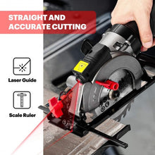 Load image into Gallery viewer, Mini Circular Saw with Laser Guide