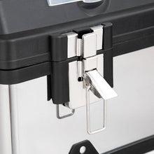 Load image into Gallery viewer, 18" Tool Box Stainless Steel and Plastic Portable Organizer with Lid