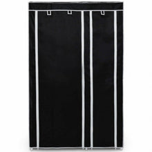 Load image into Gallery viewer, 69" Portable Closet Storage Organizer Clothes Wardrobe-Black