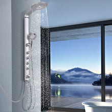Load image into Gallery viewer, 40" Aluminum Alloy Shower Column Massage Jet System w/ Hand shower