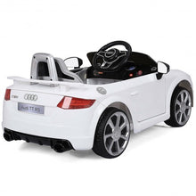Load image into Gallery viewer, 12V Audi TT RS Electric Remote Control MP3 Kids Riding Car-White