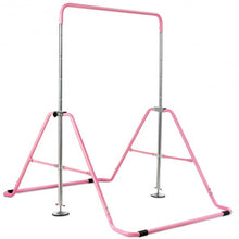Load image into Gallery viewer, Expandable Gymnastics Training Bar Adjustable Junior Horizontal Kip Bar