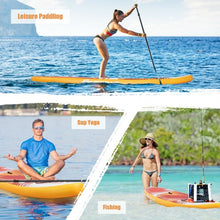 Load image into Gallery viewer, 11' Inflatable Stand Up board with Aluminum Paddle Pump