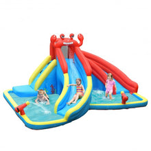 Load image into Gallery viewer, Inflatable Water Slide Crab Dual Slide Bounce House