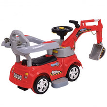 Load image into Gallery viewer, Electric Remote Control Riding Excavator Digger Car-Red