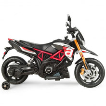 Load image into Gallery viewer, Aprilia Licensed 12V Kids Ride-On Motorcycle-Red