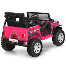 Load image into Gallery viewer, 12V Kids Remote Control Electric Ride On Truck Car with Lights and Music -Pink