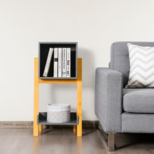 Load image into Gallery viewer, Nightstand End Table Side Table Freestanding Cabinet Utility Bookshelf