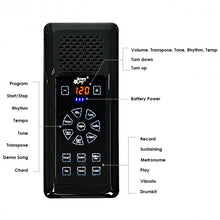 Load image into Gallery viewer, 88 Key Electronic Roll Up Piano Silicone Keyboard-Black