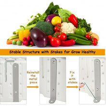 Load image into Gallery viewer, 48.5" Raised Garden Bed Planter for Flower Vegetables Patio-White