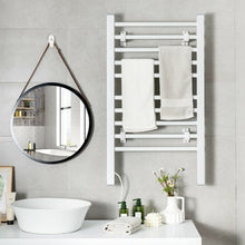 Load image into Gallery viewer, 2-in-1 150W Freestanding and Wall-mounted Towel Warmer Drying Rack with Timer