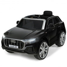 Load image into Gallery viewer, 12V Licensed AudiQ8 Kids Ride On Car-Black