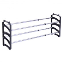 Load image into Gallery viewer, Set of 5 Stackable Extendable Shoe Rack