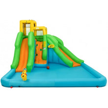 Load image into Gallery viewer, Inflatable Water Park Bounce House with Climbing Wall
