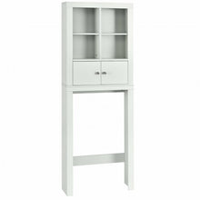 Load image into Gallery viewer, Over the Toilet Storage Rack Bathroom Space Saver with Adjustable Shelf