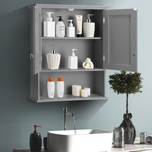Load image into Gallery viewer, Wall Mount Bathroom Storage Cabinet -Gray