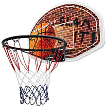 Load image into Gallery viewer, Wall Mounted Fan Backboard with Basketball Hoop and Rim