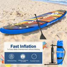 Load image into Gallery viewer, Inflatable Stand Up Paddle Board with Backpack Aluminum Paddle Pump-M