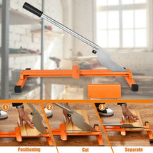 Load image into Gallery viewer, Laminate Flooring Cutter Hand Tool V-Support Heavy Duty Steel