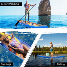 Load image into Gallery viewer, Inflatable Stand Up Paddle Board with Backpack Aluminum Paddle Pump-M