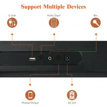 Load image into Gallery viewer, 61-Key Electronic Keyboard Piano with Lighted Keys and Bench