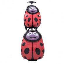 Load image into Gallery viewer, 2 pcs Beetle Shaped Kids School Luggage Suitcase & Backpack