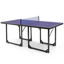 Load image into Gallery viewer, Multi-Use Foldable Midsize Removable Compact Ping-pong Table